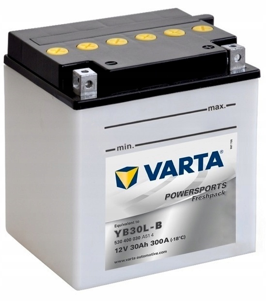 Akumulator Varta YB30L-B 30Ah 300A HARLEY POLARIS