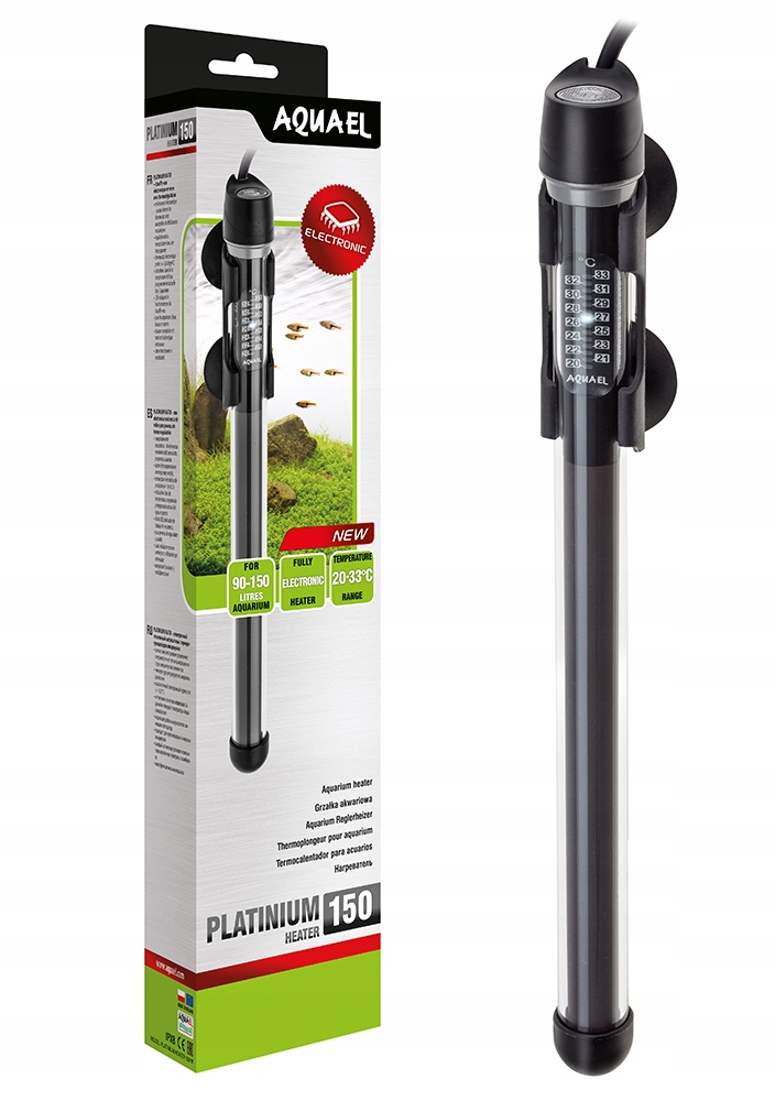 

Aquael Platinium Heater 150W Grzałka Do Akwarium