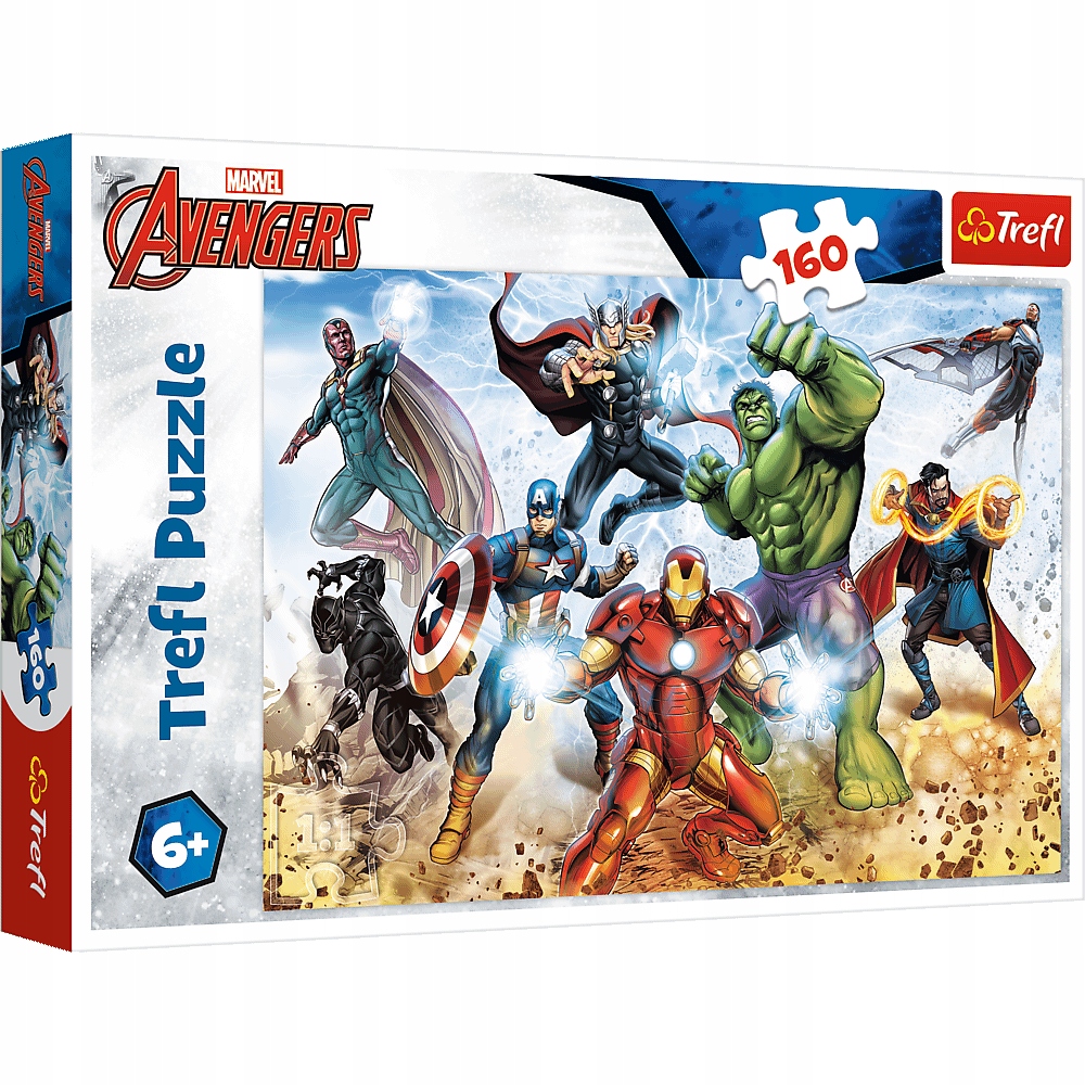 

Puzzle 160 Marvel Avengers Gotowi by ratować świat