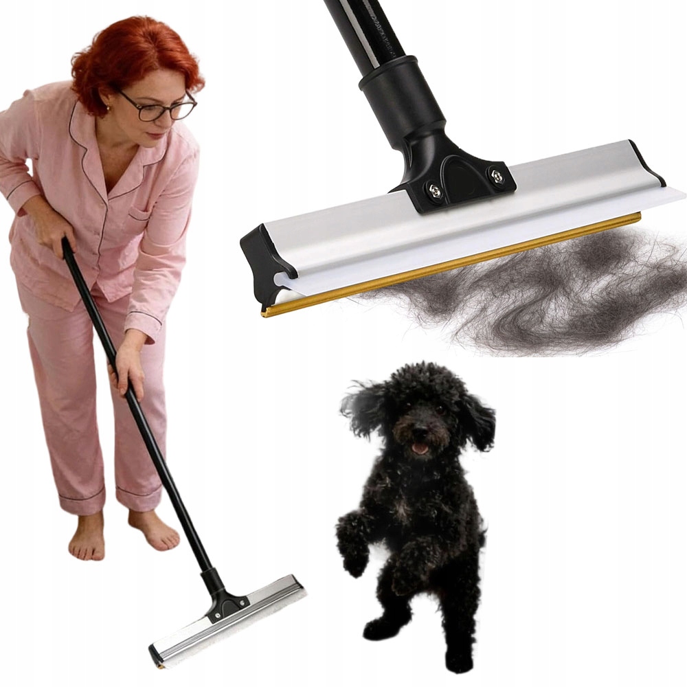 Čistič Zvířecích Chlupů S Odnímatelnou Rukojetí Pro Koberce A Nábytek