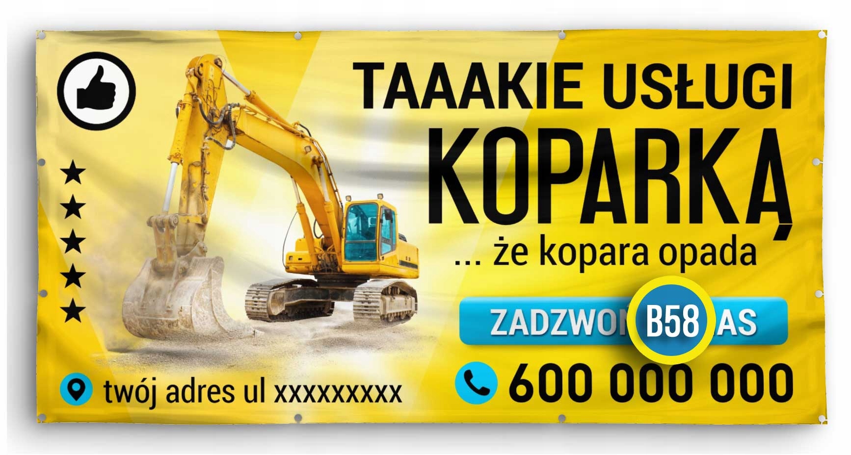 Baner Reklamowy, Banery Reklamowe 2x1