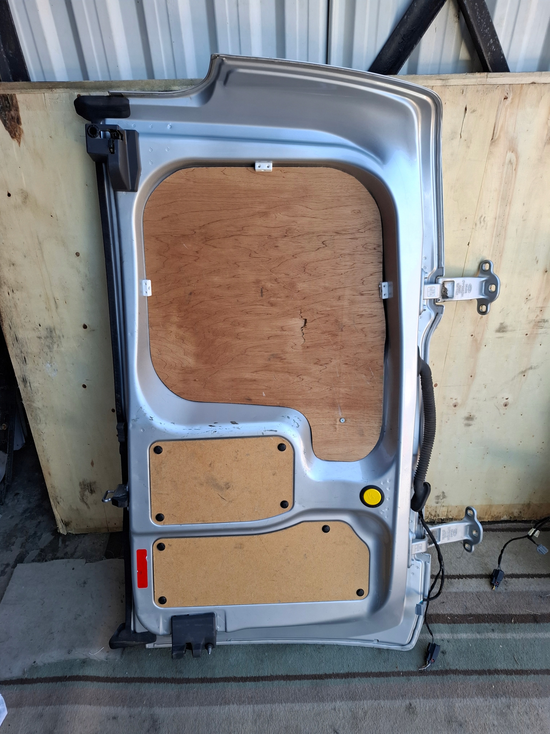 door rear part FORD TRANSIT CONNECT MK2 15r silver
