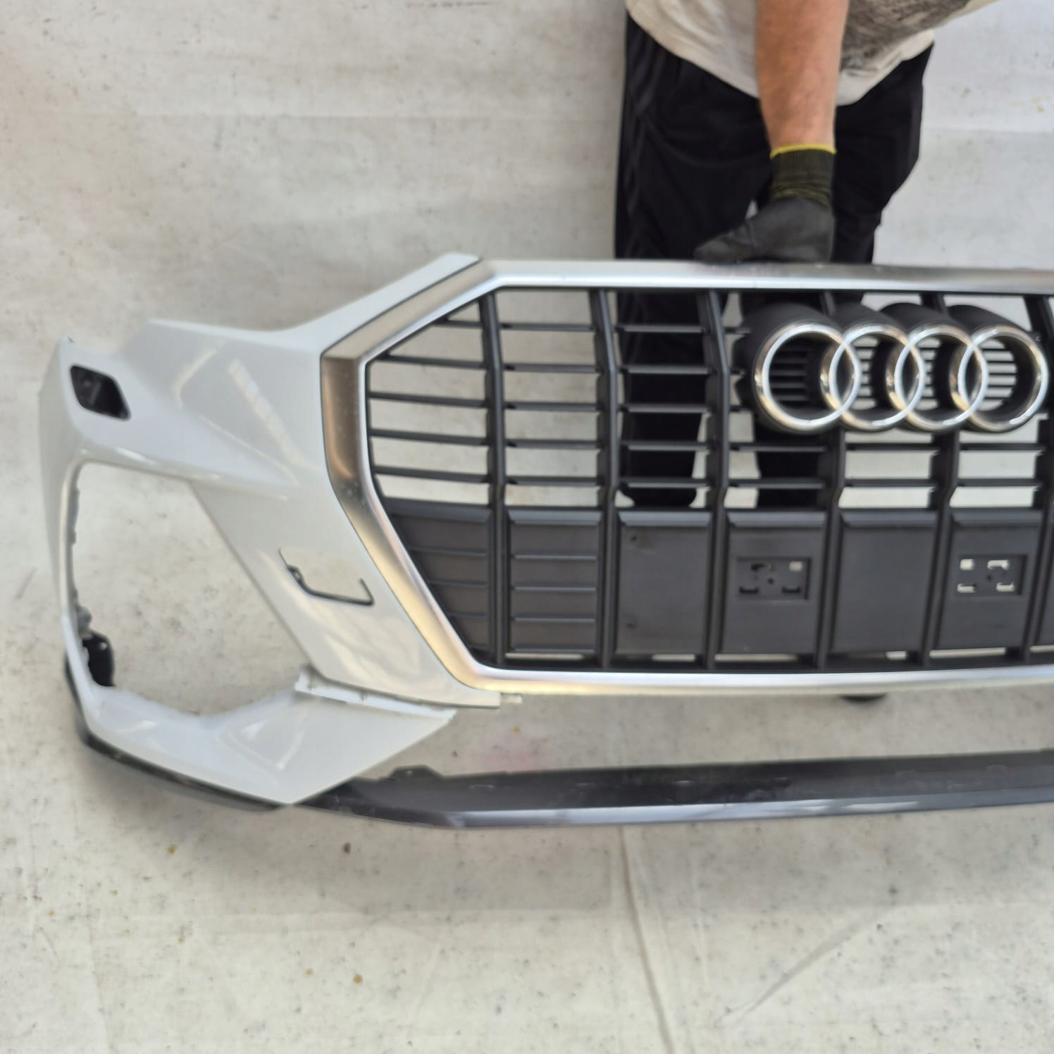 AUDI Q3 S-LINE 83A 18- bumper front front 83A807438D SPR