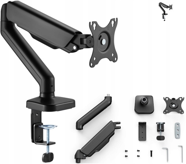 Nastavitelný držák a stojan na rameno monitoru k psacímu stolu pro monitor Lg M2252D-PZ
