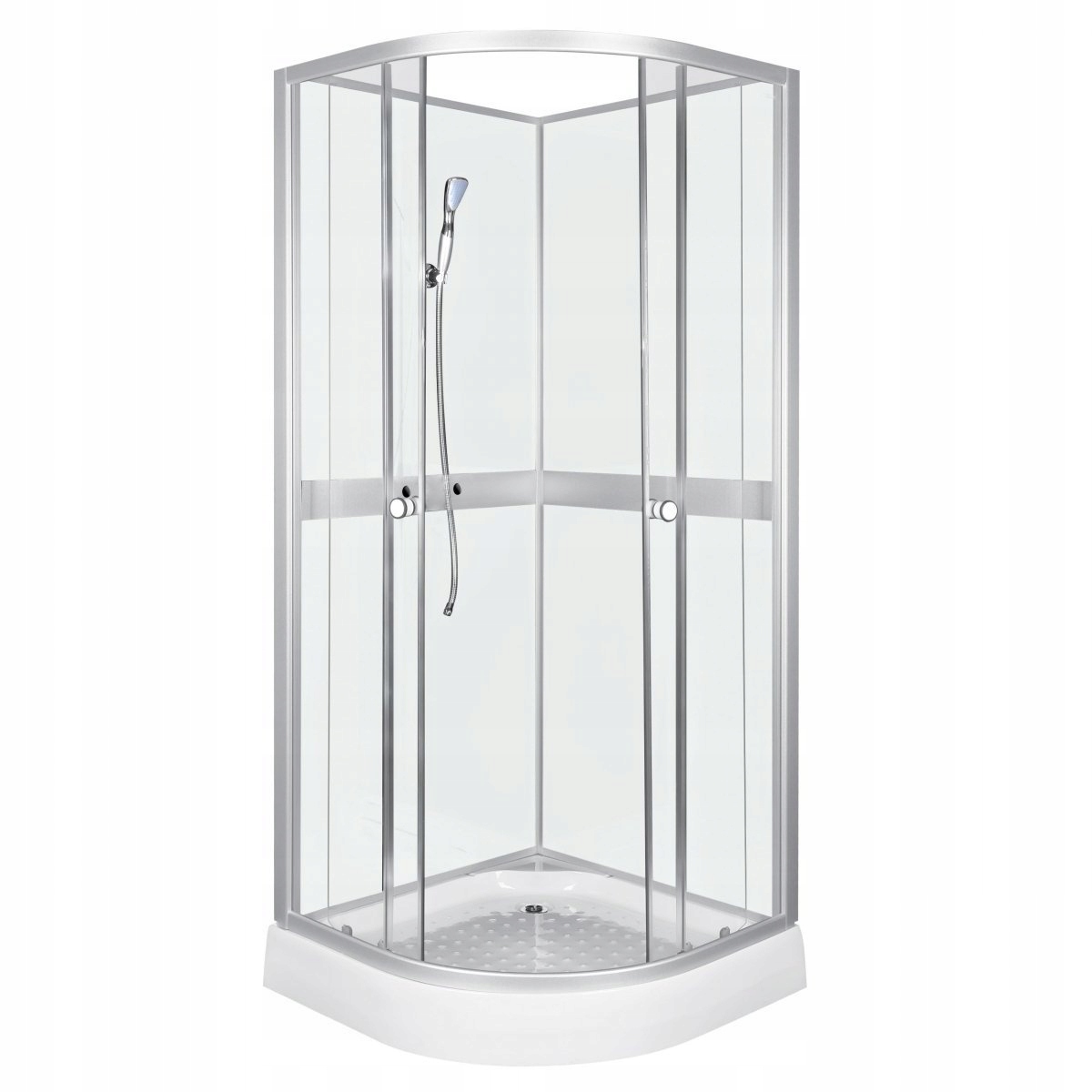 Sprchový Kout Kerra Classic White 80x80 s chromovanou baterií