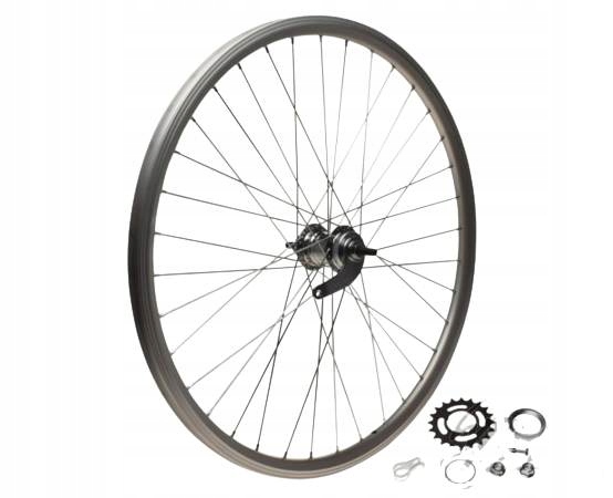 N34091-N34091 - Велосипед Колеса 26 Ззаду Torpe Конус Срібло MotoGen