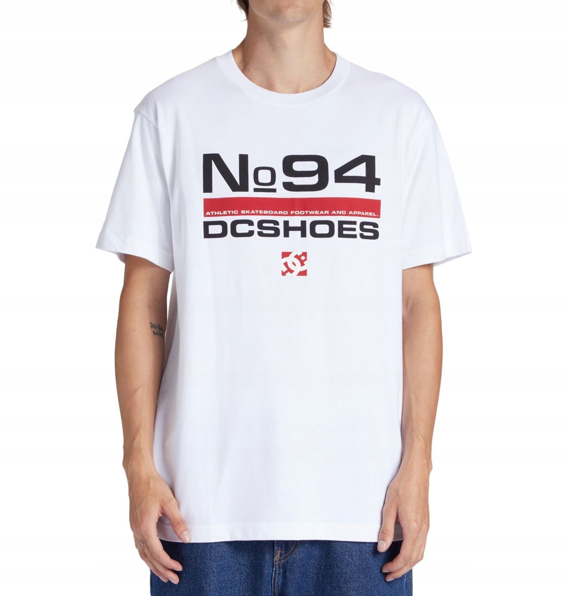 Tričko DC Nine Four Pánské Tričko bílé L