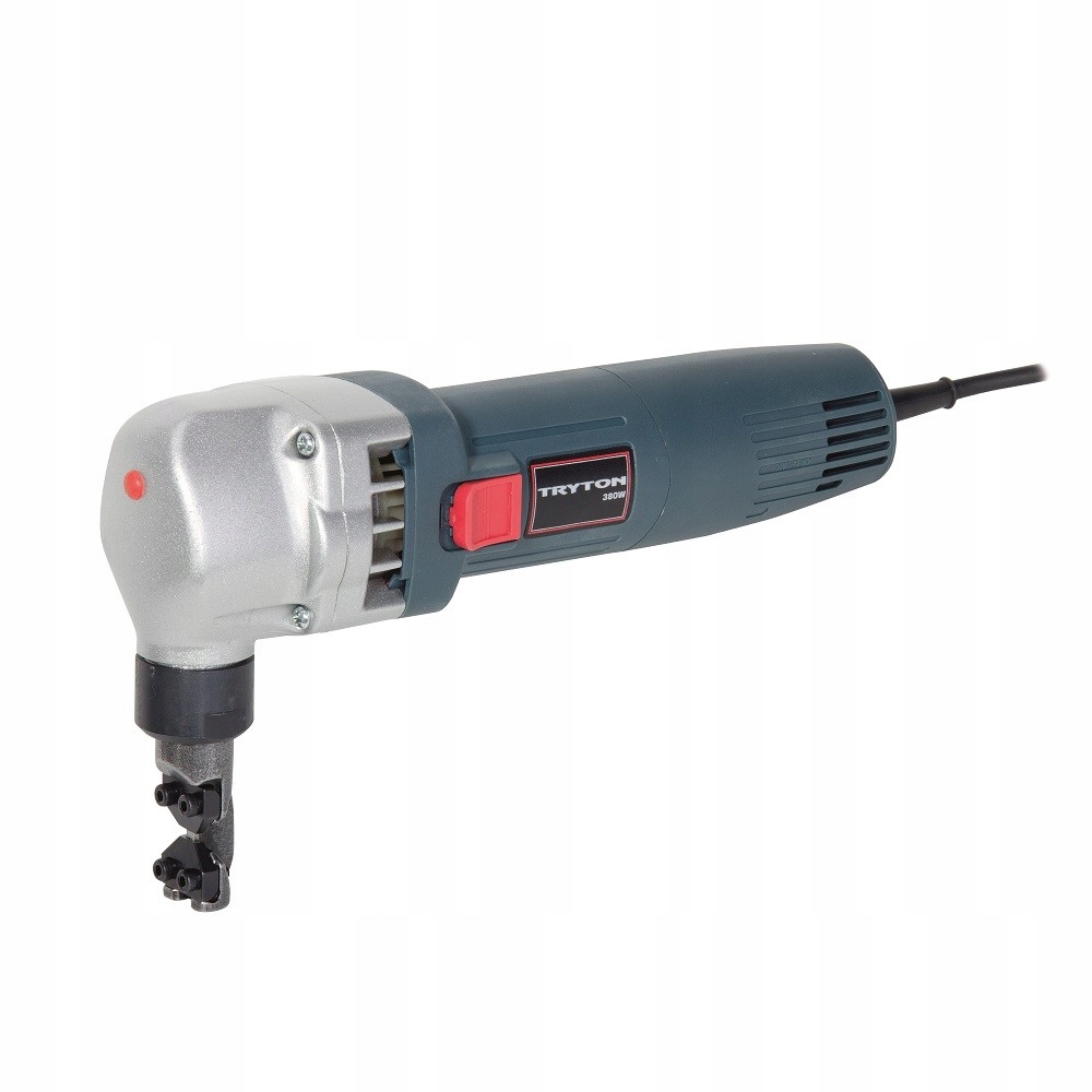 Nůžky na stříhání plechu elektrické 380W kufr příslušenství Tryton TNB380K