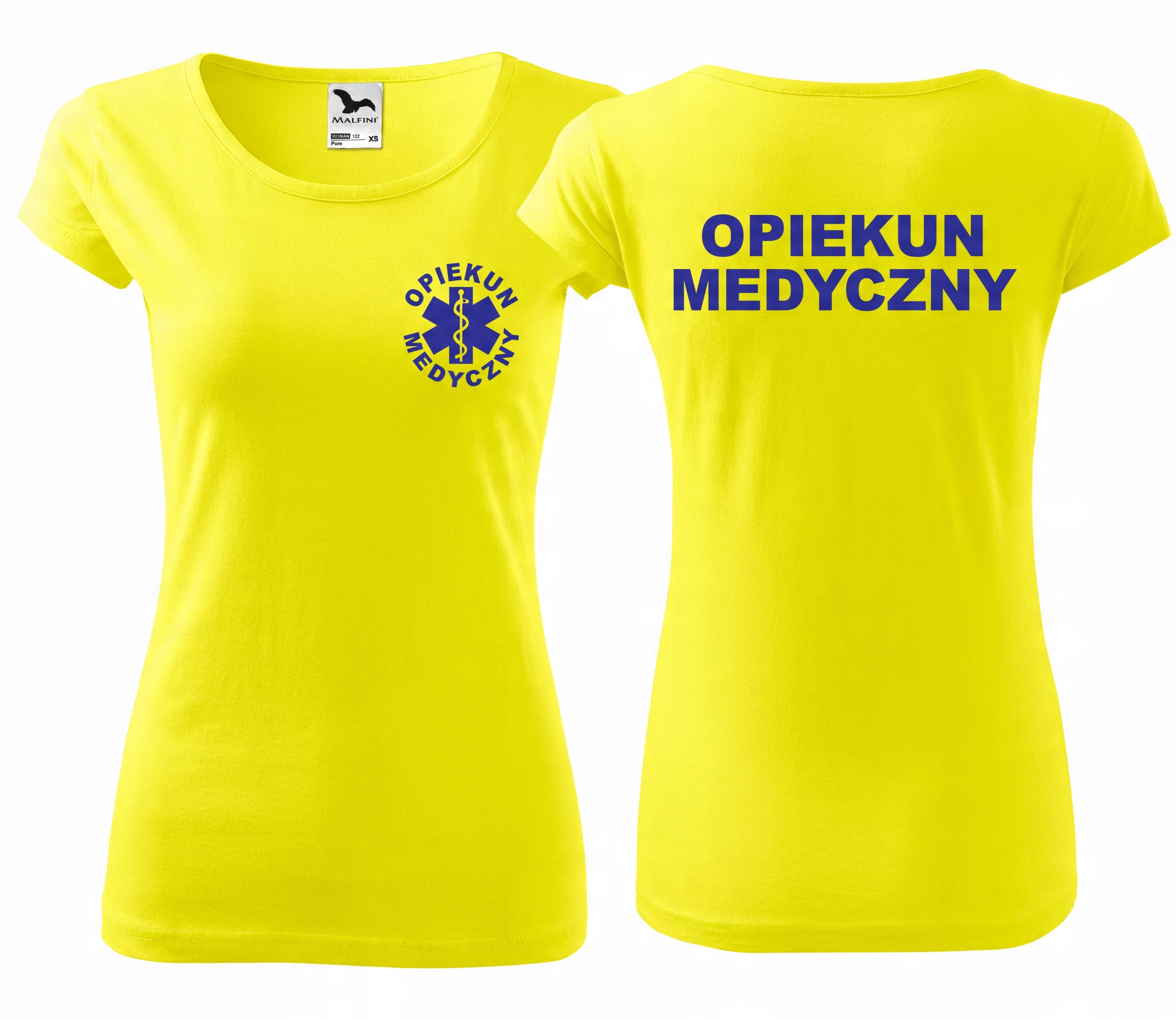 

koszulka Opiekun Medyczny eskulap z nadrukiem XXL