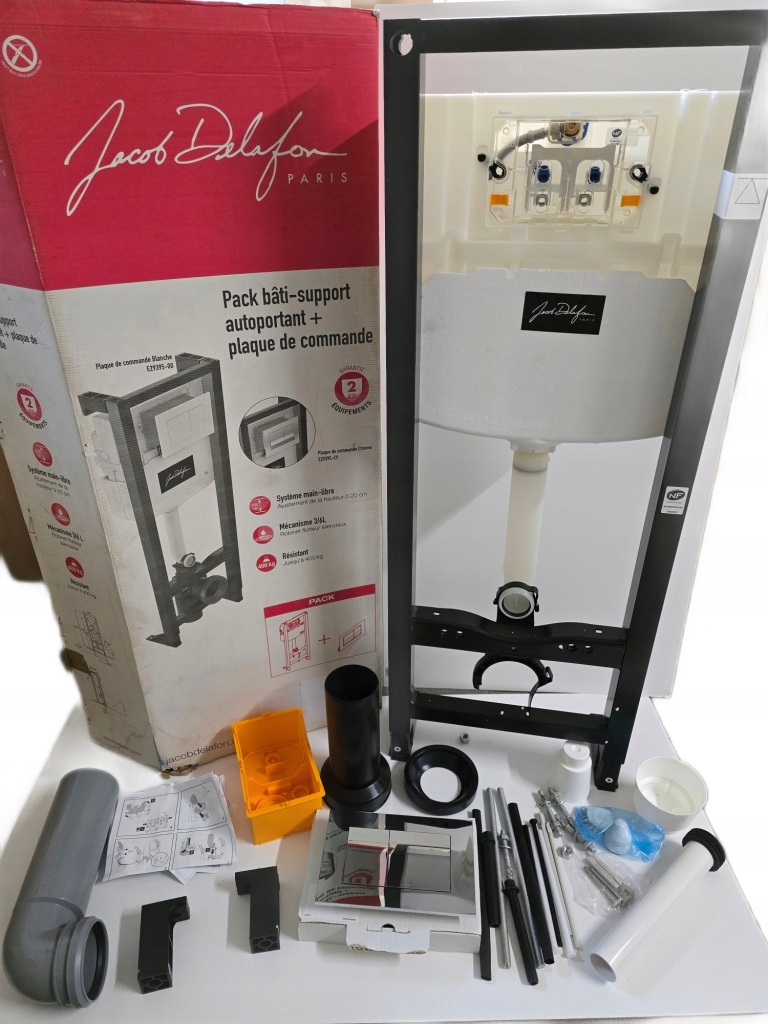 Sada S Podstavcom Pod Voľne Stojacu Toaletu Jacob Delafon E29395-00