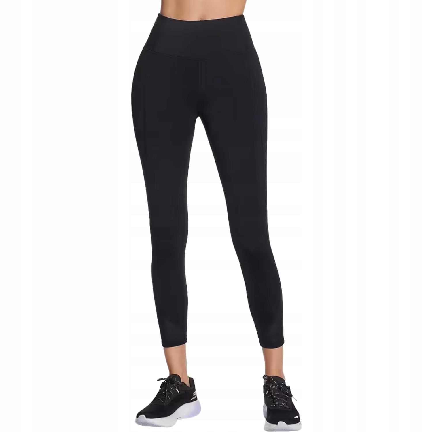 Skechers Tempo High Waisted 7/8 Legging [xs] Dámské legíny Nylon Černá