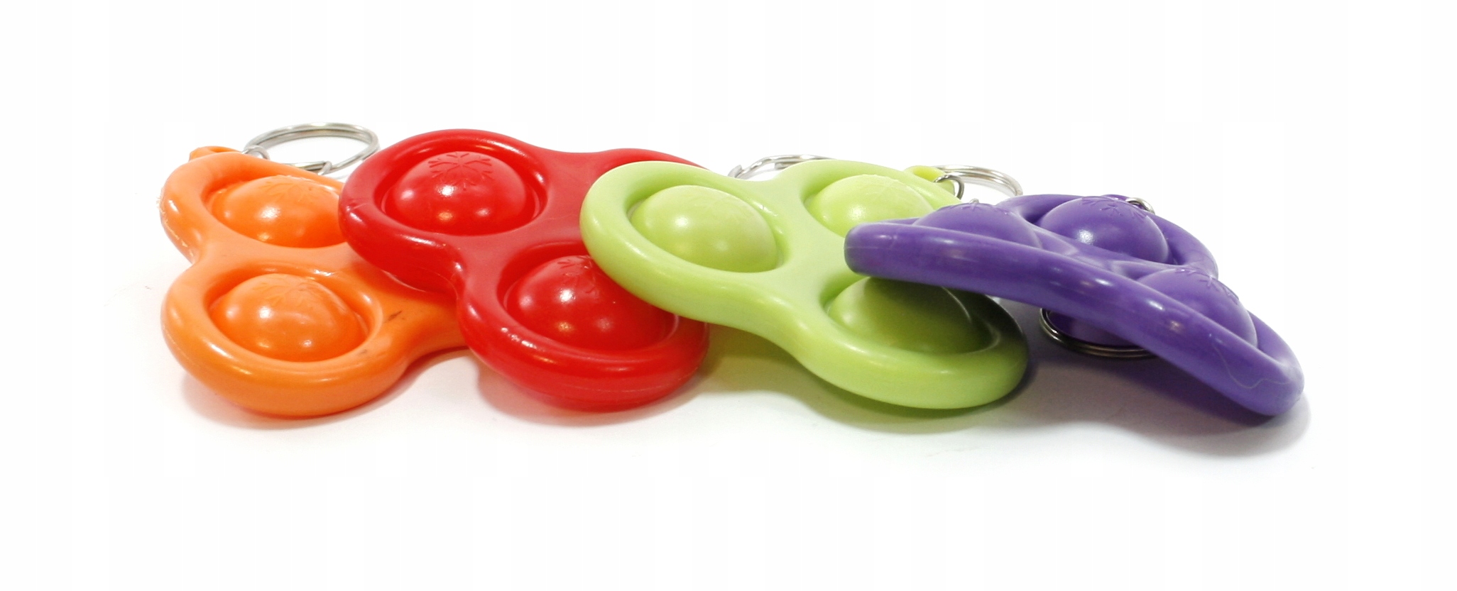PUSH BUBBLE POP IT BRELOK ANTYSTRES Różne Kolory Kolor wielokolorowy