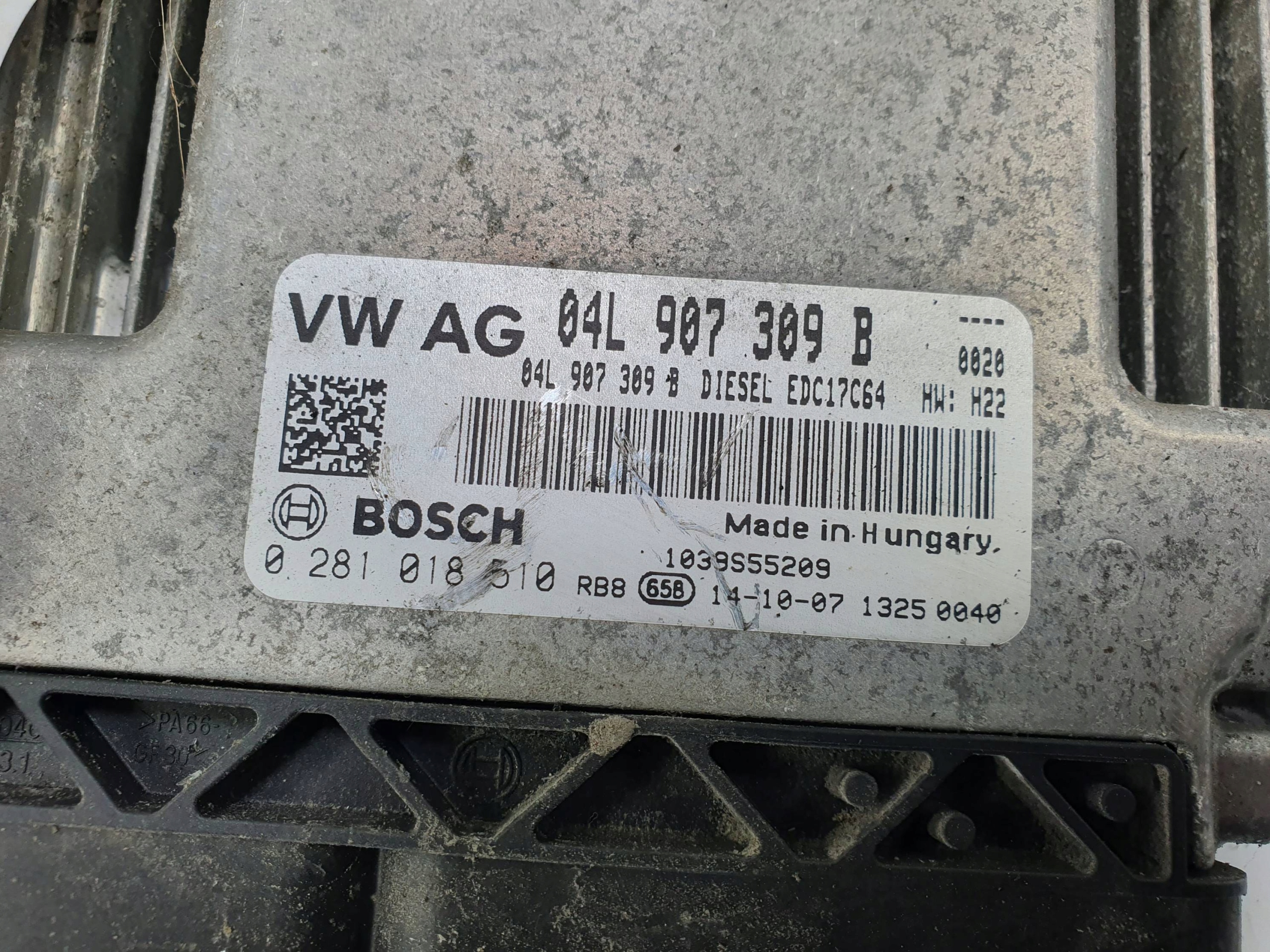 computer Motore ECU 04L907309B SKODA OCTAVIA III