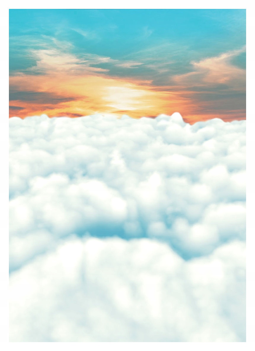 Fototapeta Mraky Nebo Slnko Odtiene 184x254 Vinylový horizont lepidlo