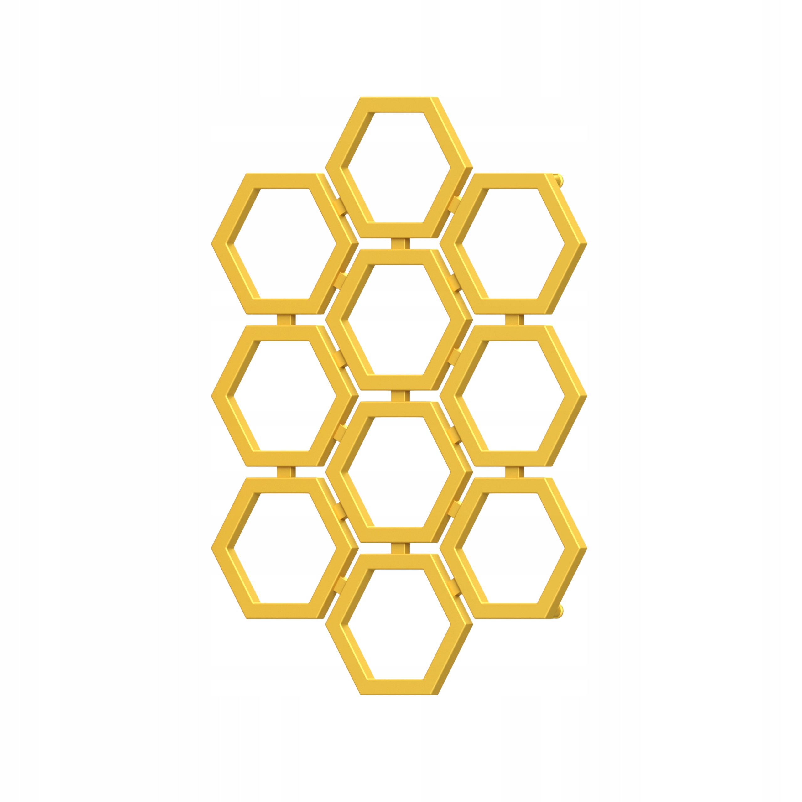 Voštinový Radiátor H1120 L800 Zlatý