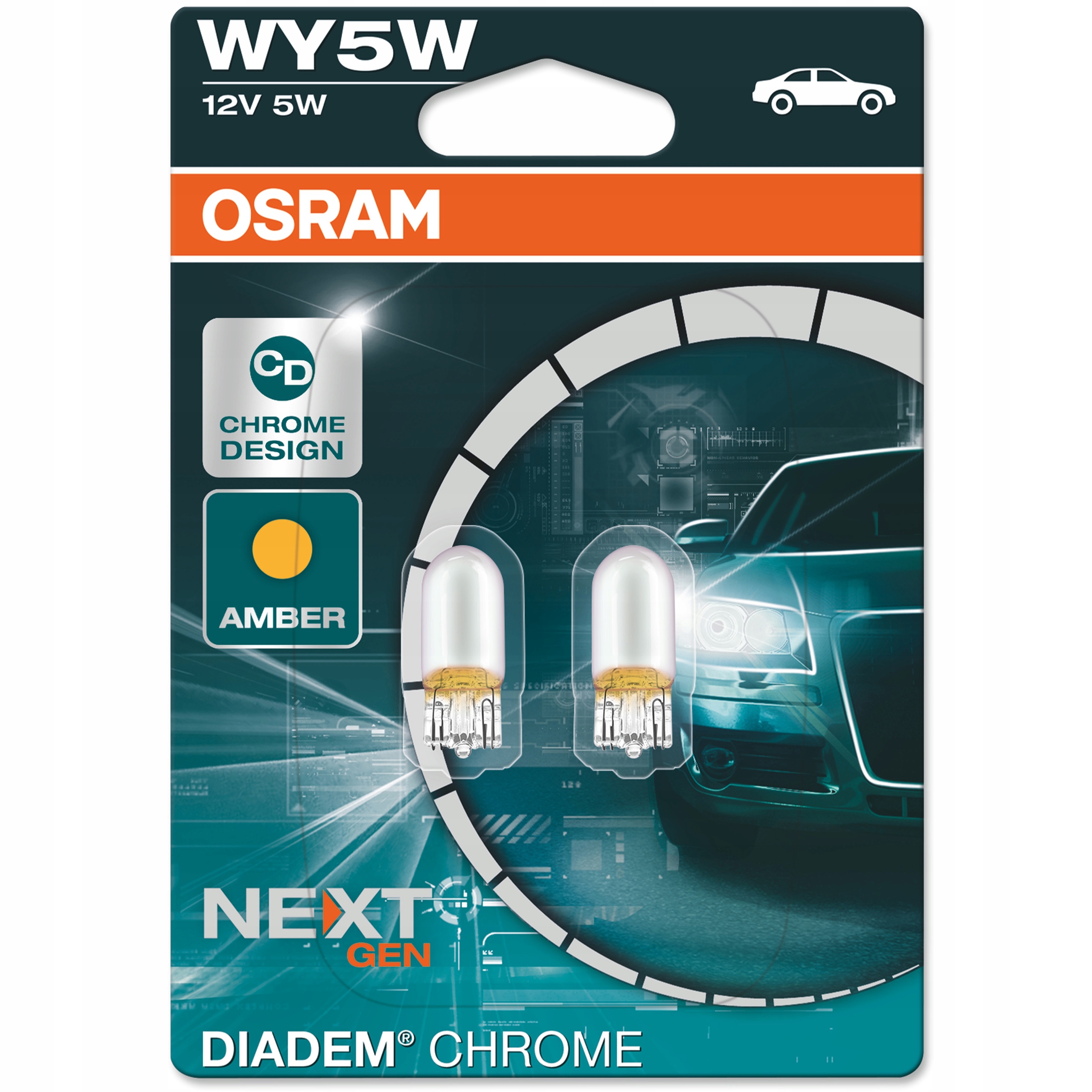 

Osram WY5W Diadem Chrom Next GenNowa Generacja