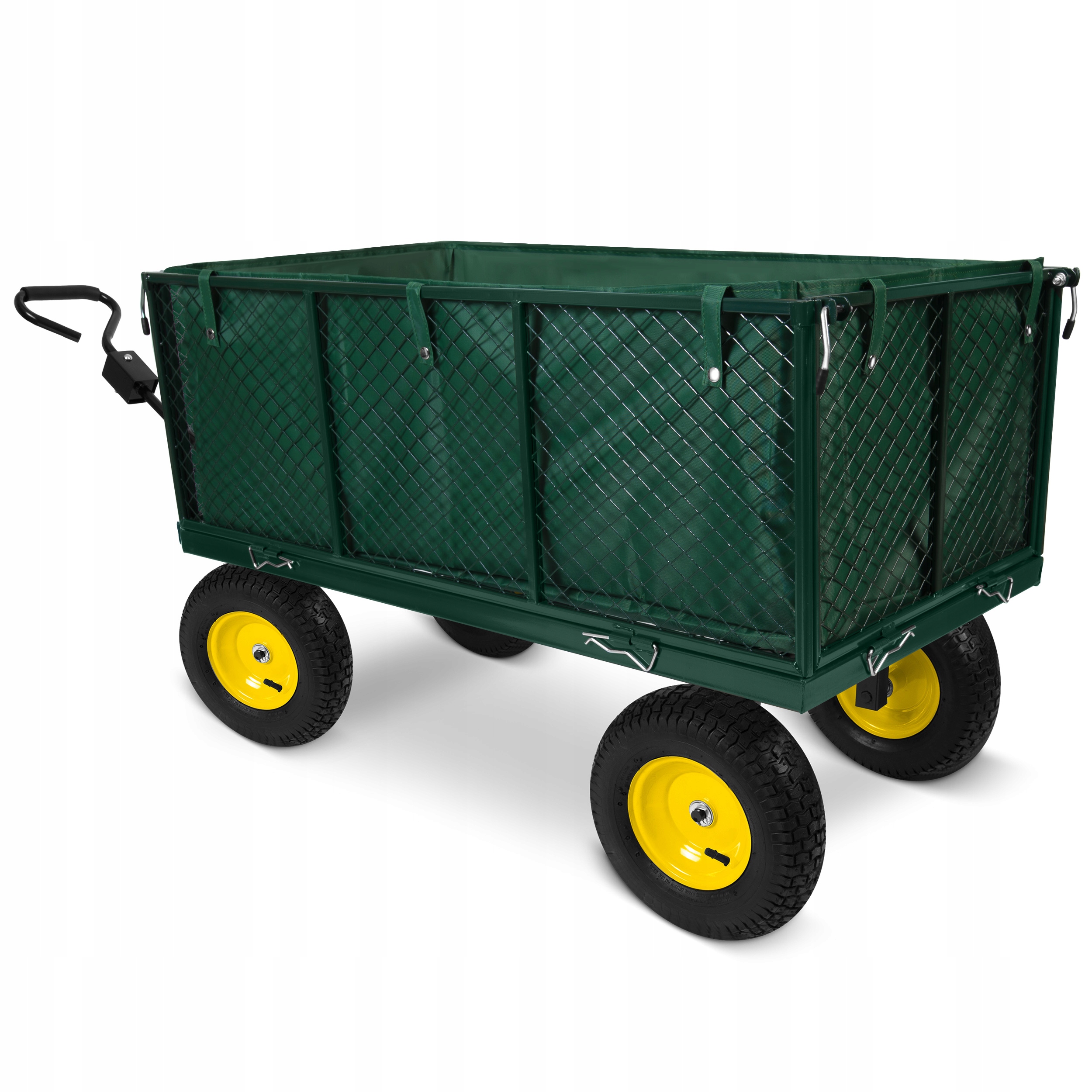 Wózek ogrodowy transportowy przyczepka taczka wywrotka 250L Do 500KG