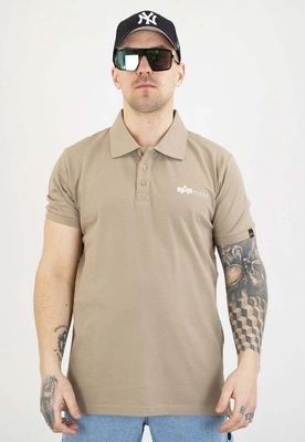 Polokošile Alpha Industries Basic Small Logo 106600 písková