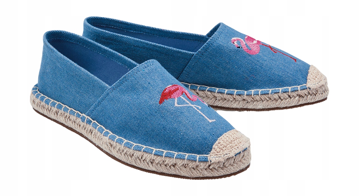 

Buty Damskie espadryle lekkie Jeans Flaming *40