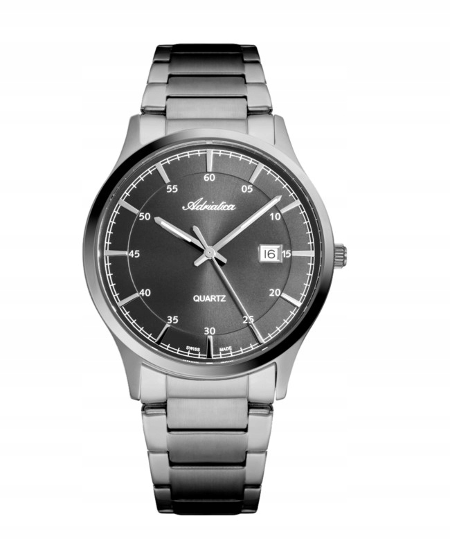 Nové Originální Pánské Hodinky Adriatica A8302.S117Q na náramku