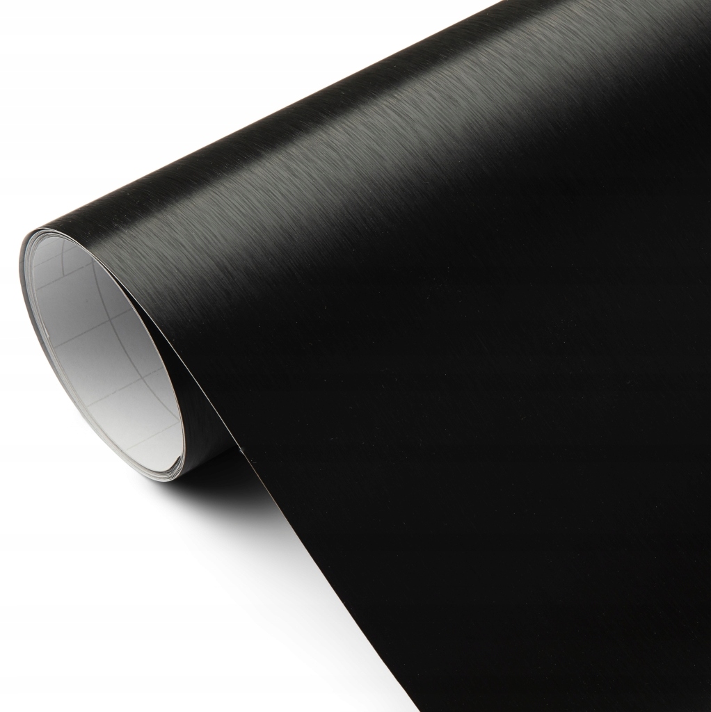 

Folia Aluminium Szczotkowane Okleina Czarna 152CM