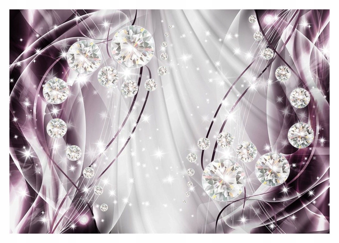 Fototapeta Diamantový lesk krystalů vinylová 254x184 lepidlo