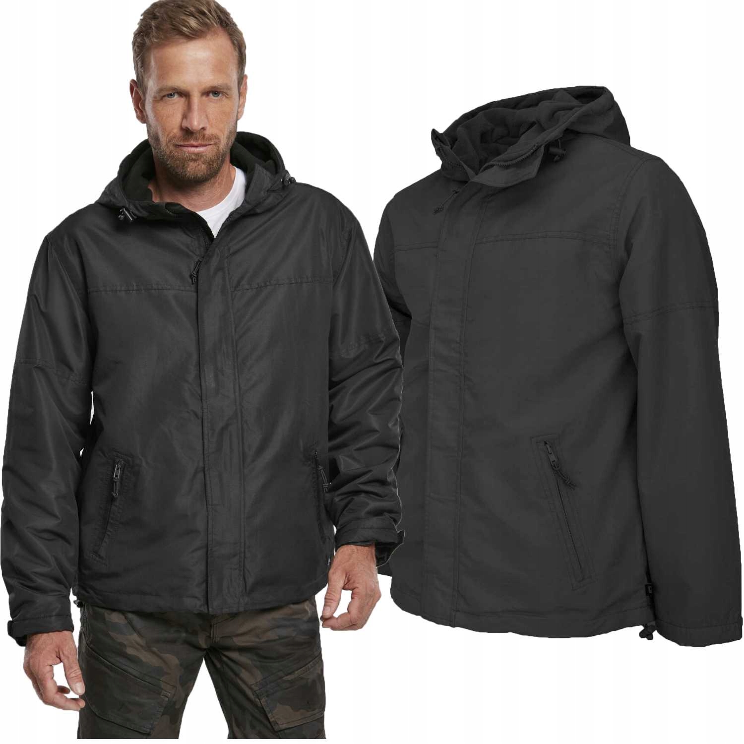 Brandit Windbreaker Frontzip Black M