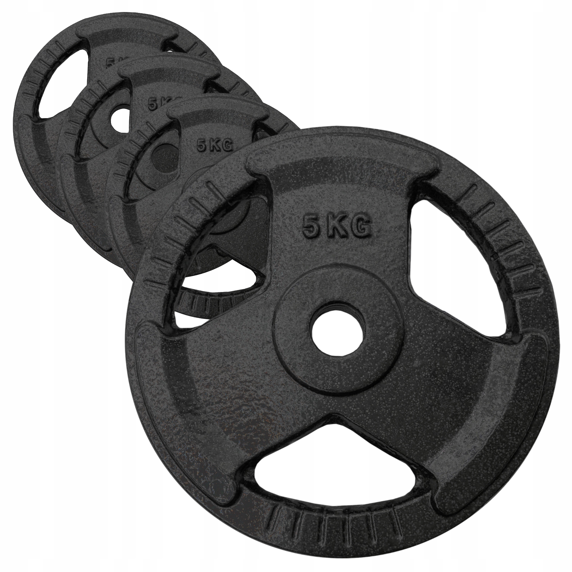 Obciążenie Żeliwne Talerz 4x5kg kierownica 28mm Łącznie 20kg na siłownię