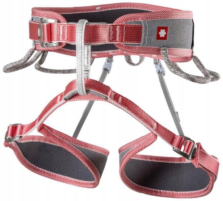 Ocun Uprząż Twist Tech Eco Lady grey red Xs-m