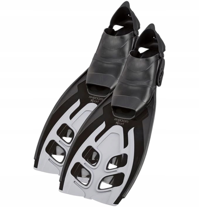 Ploutve Pro Potápění Při Šnorchlování Khroom Velikost 42-47 Black/gray
