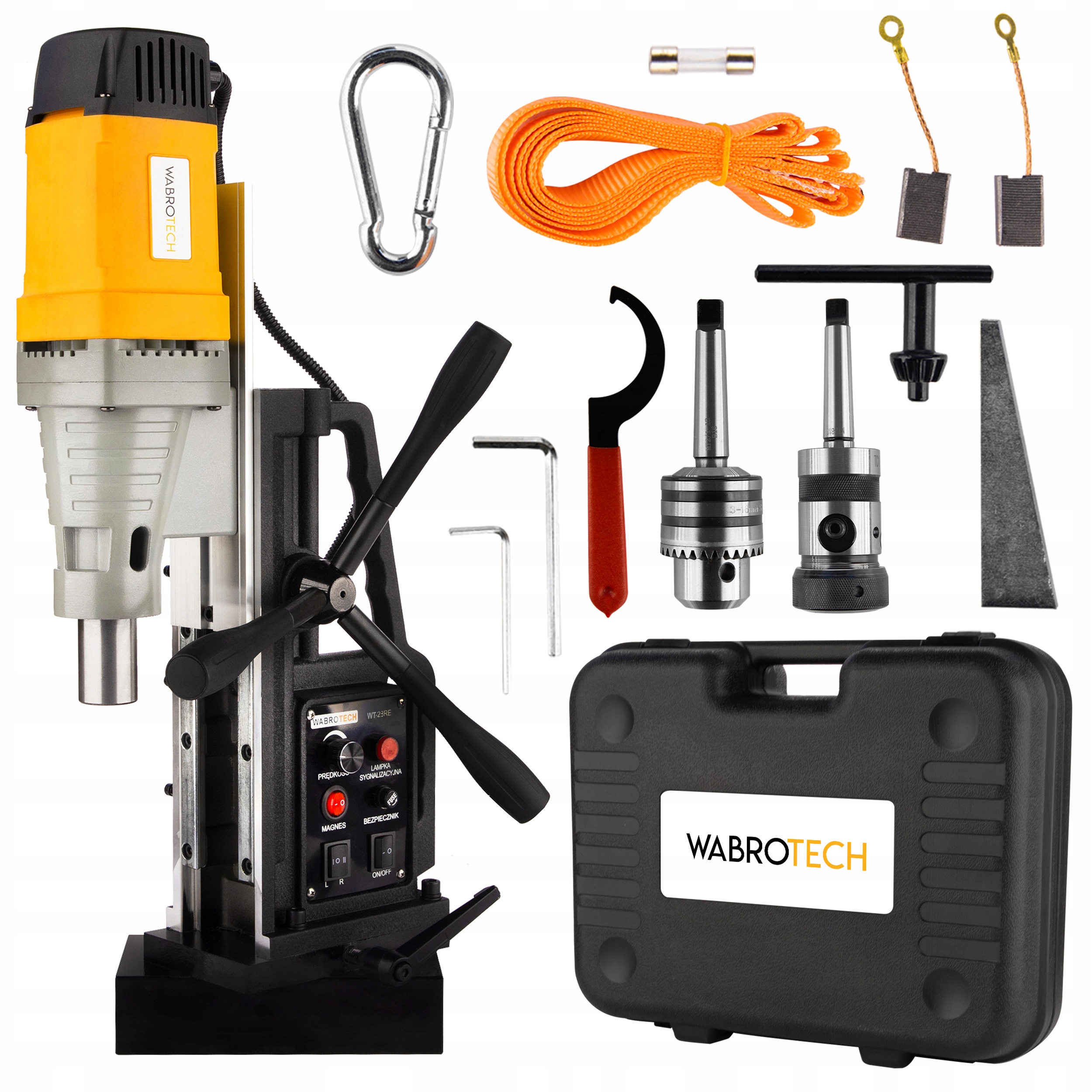 Wabrotech Magnetická vrtačka MK2 Stolní magnetická vrtačka FI50 1880W