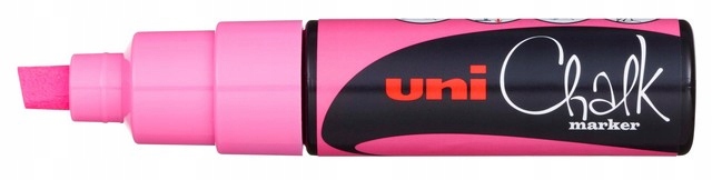 

Marker kredowy Uni PWE-8K Chalk 8,0mm różowy