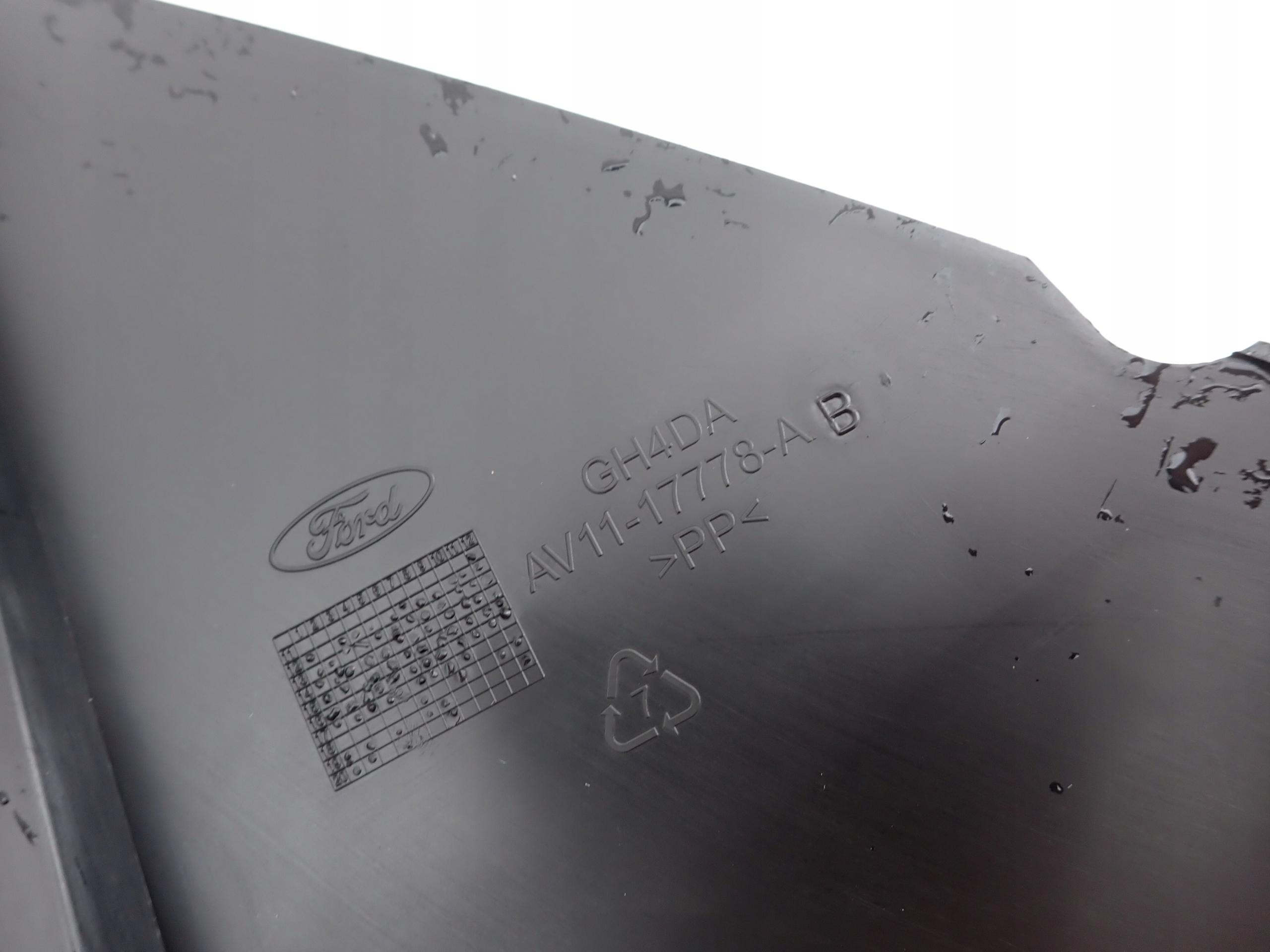 FORD B-MAX 12-17 spoiler HOKEJ moulding front