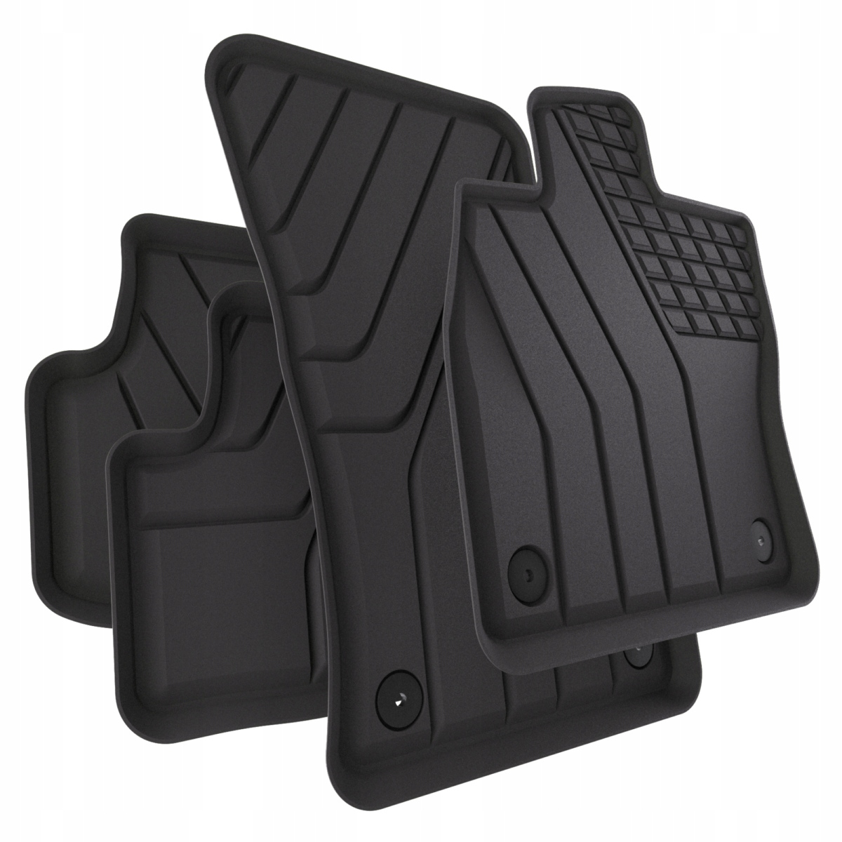Dywaniki Tpe do Vw Volkswagen Golf VII Hatchback 10.2012-12.2019 S 4 szt.