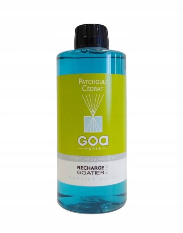 Patchouli Cedrat Goa náplň do difuzéru 500 ml