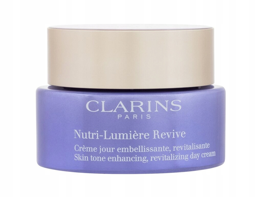 Clarins Nutri-Lumiére Revive Zpevňující a revitalizační denní krém pro sjednocení tónu pleti K