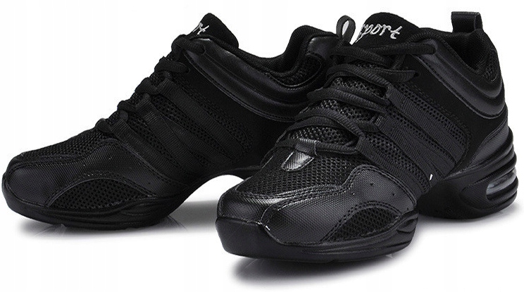 BUTY DO TAŃCA NOWOCZESNEGO TRENINGOWE SPORTOWE Kod producenta A41 - BLACK - 37
