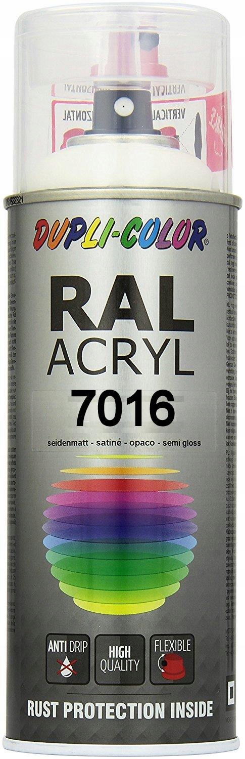 Dupli-color Ral Acryl 7016 Lakier Antracyt 400ml