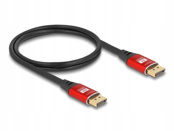Delock 80607 DisplayPort cable 8K 60Hz 5m red Meta