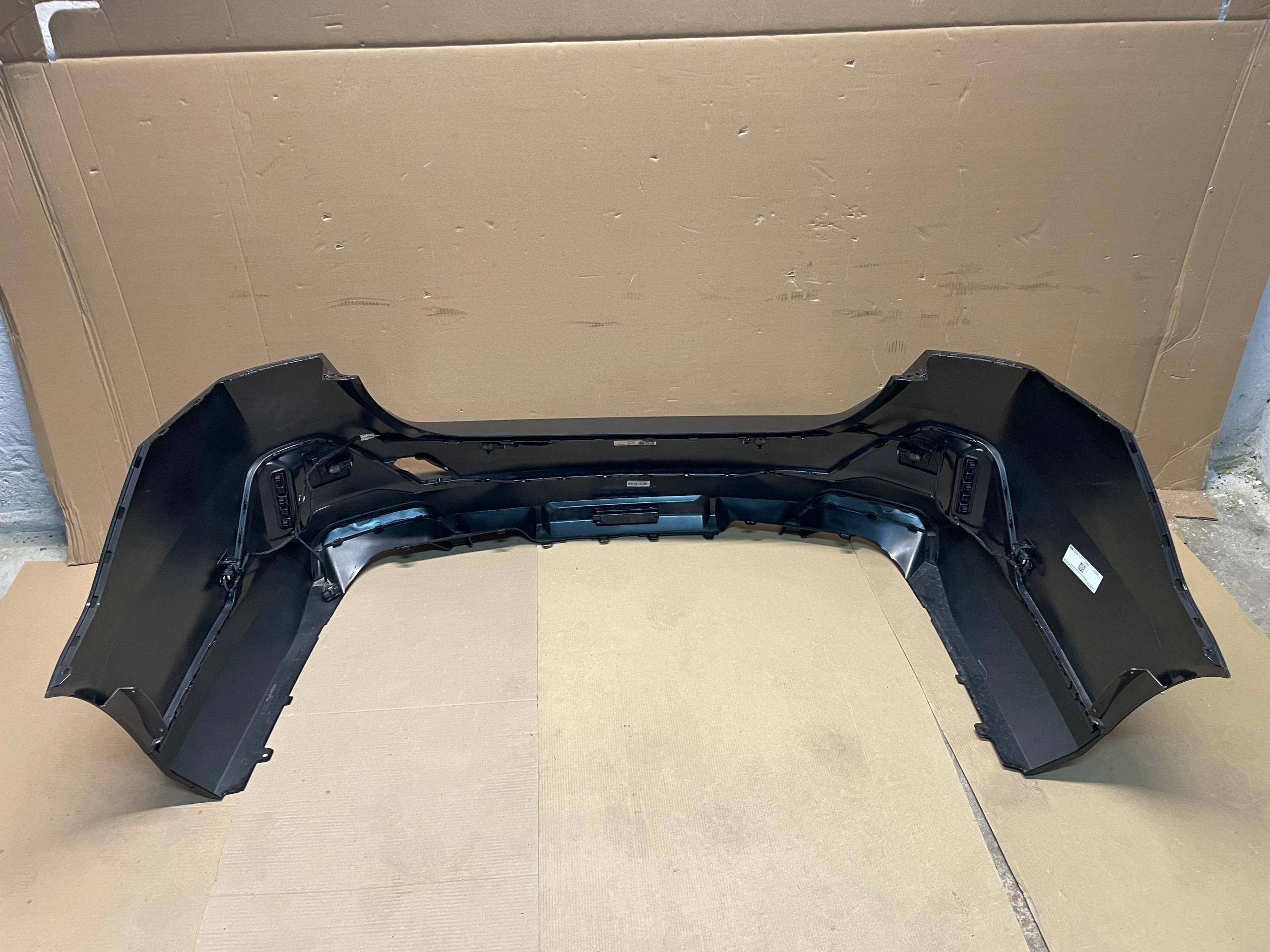 bumper rear part 6X PDC m-packet complete BMW 5 G60 colour A90 EUROPA