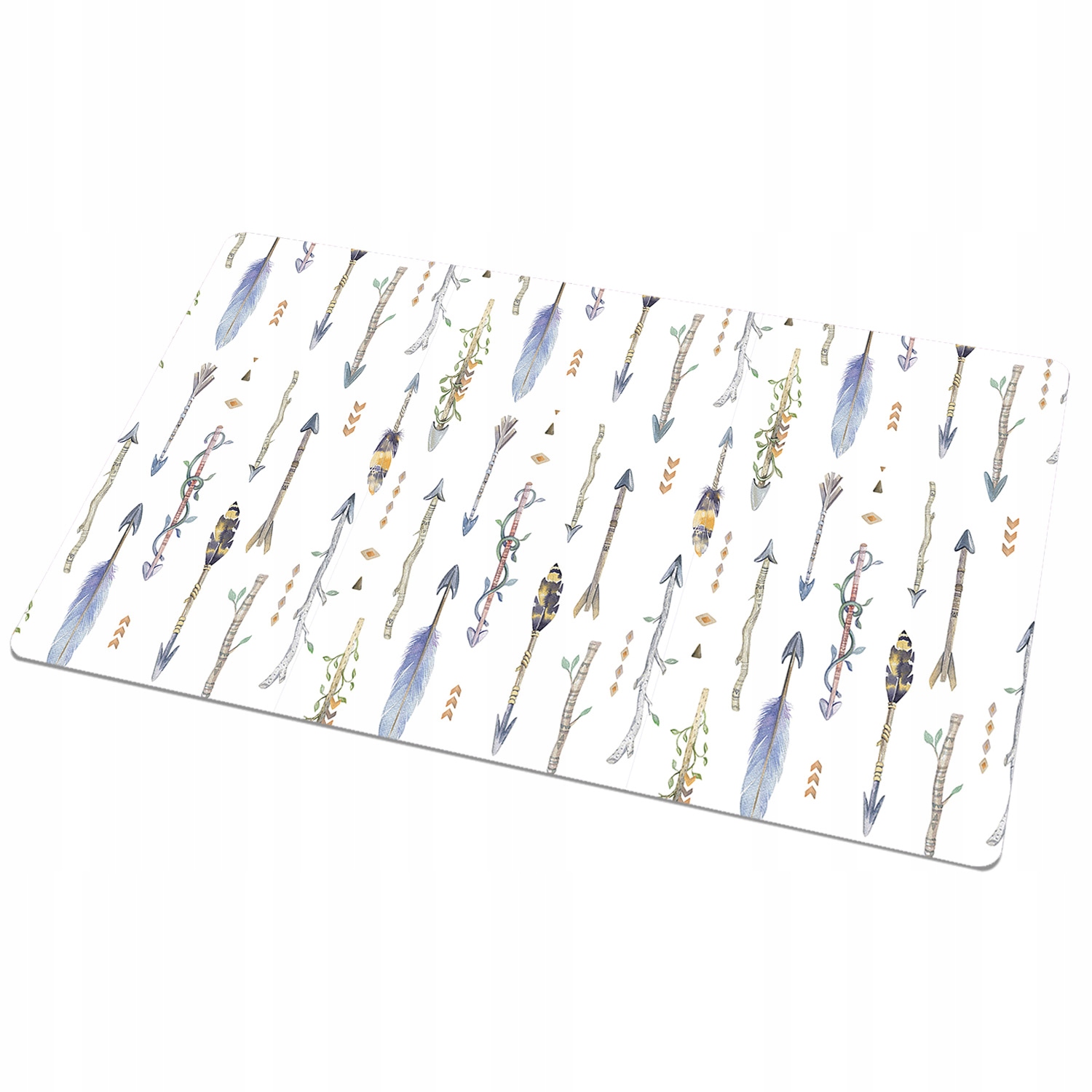 Modna trwała mata ozdobna pod zeszyt Boho strzały