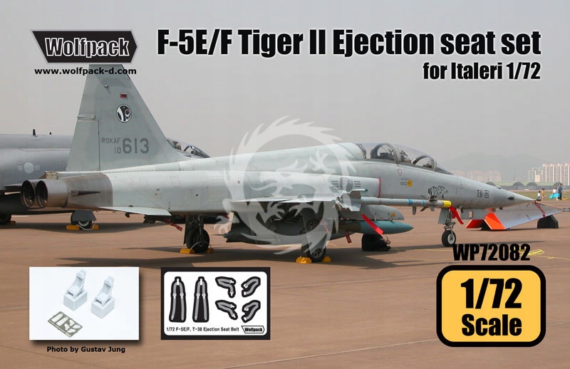 F-5E/F Tiger II vystřelovací Seat souprava Wolfpack WP72082 měřítko 1/72