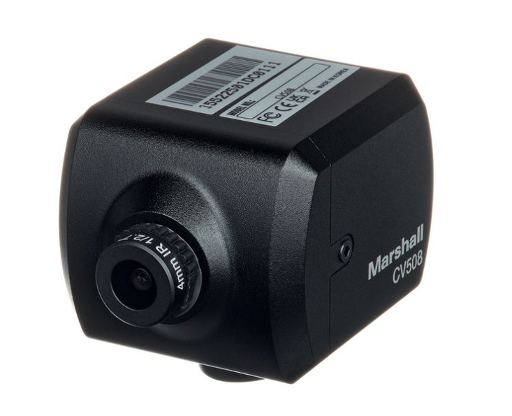Marshall CV508 Mini Full Hd Kompaktowa Kamera Wymienny Obiektyw 2,5 Mpx