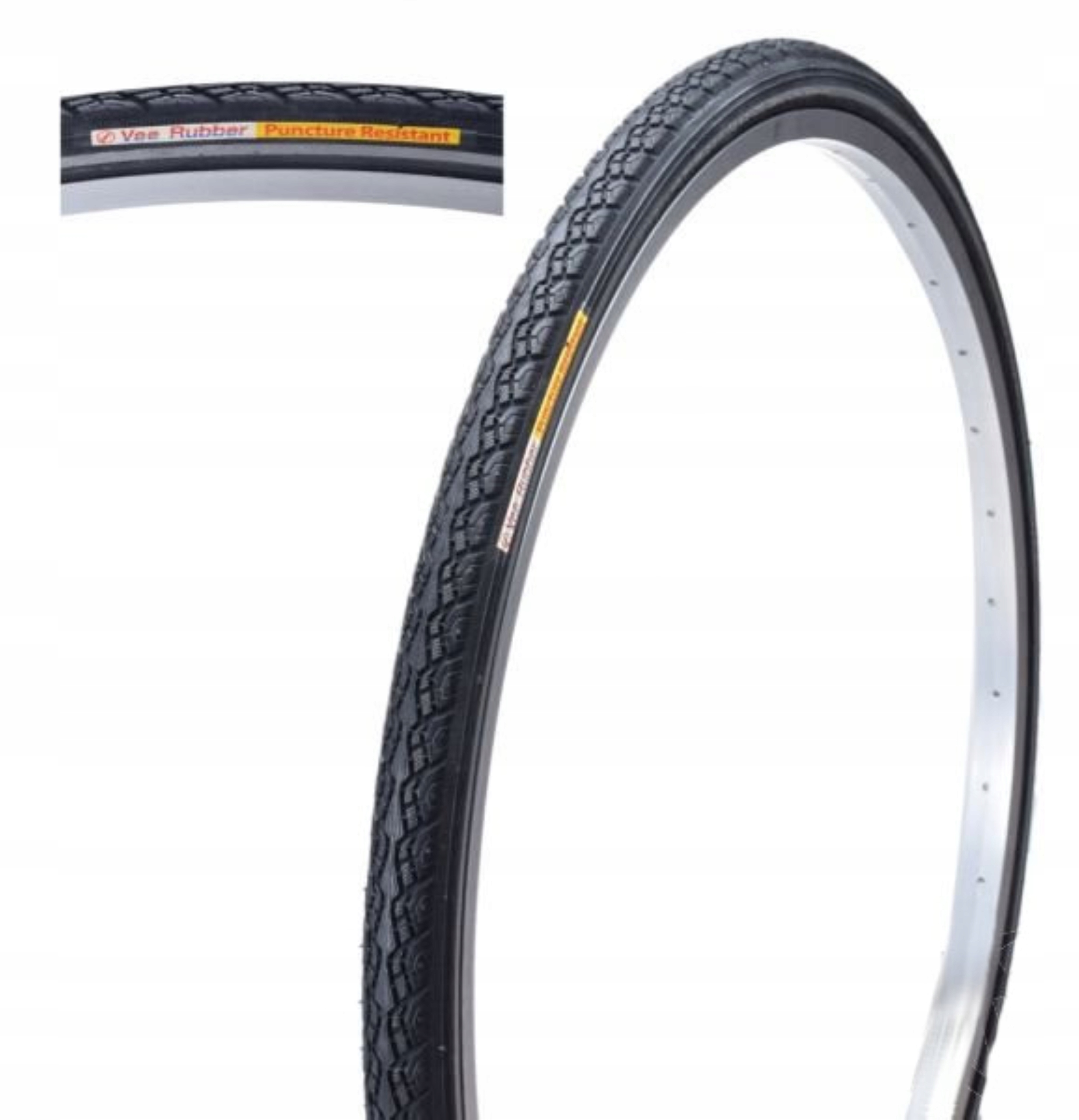

Opona 28 x1 3/8x1 5/8 wzmocniona odblask Vee Rubbe