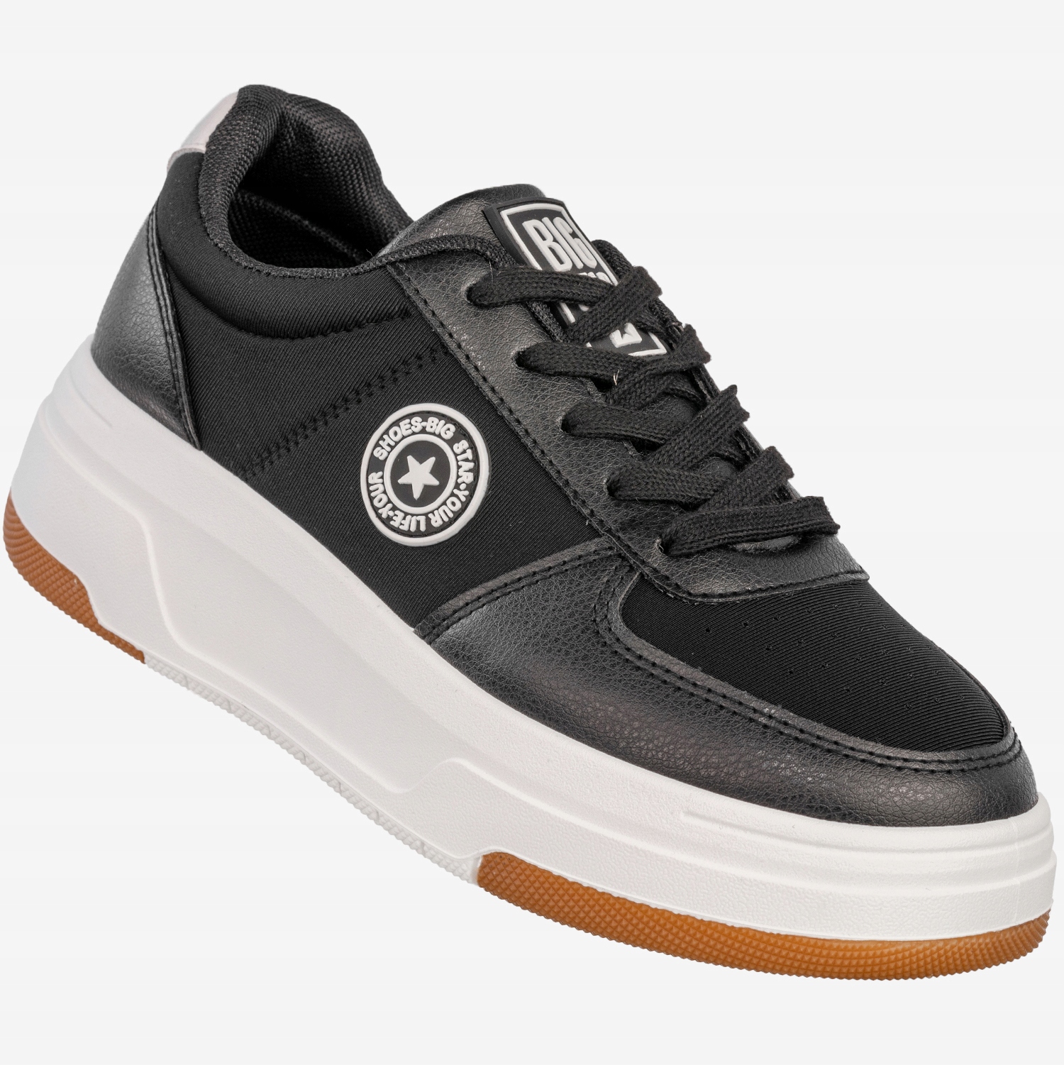 Big Star RR274573 Tenisky Černá eko kůže vel 38