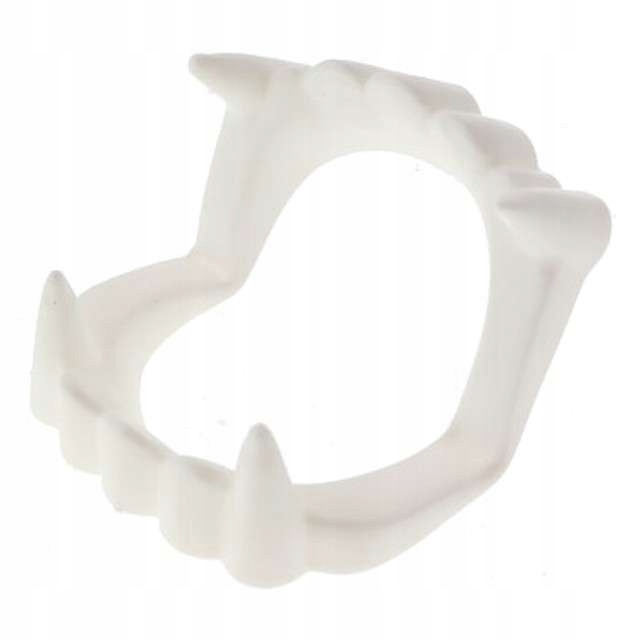 Zęby Wampira, białe Rozmiar uniwersalny