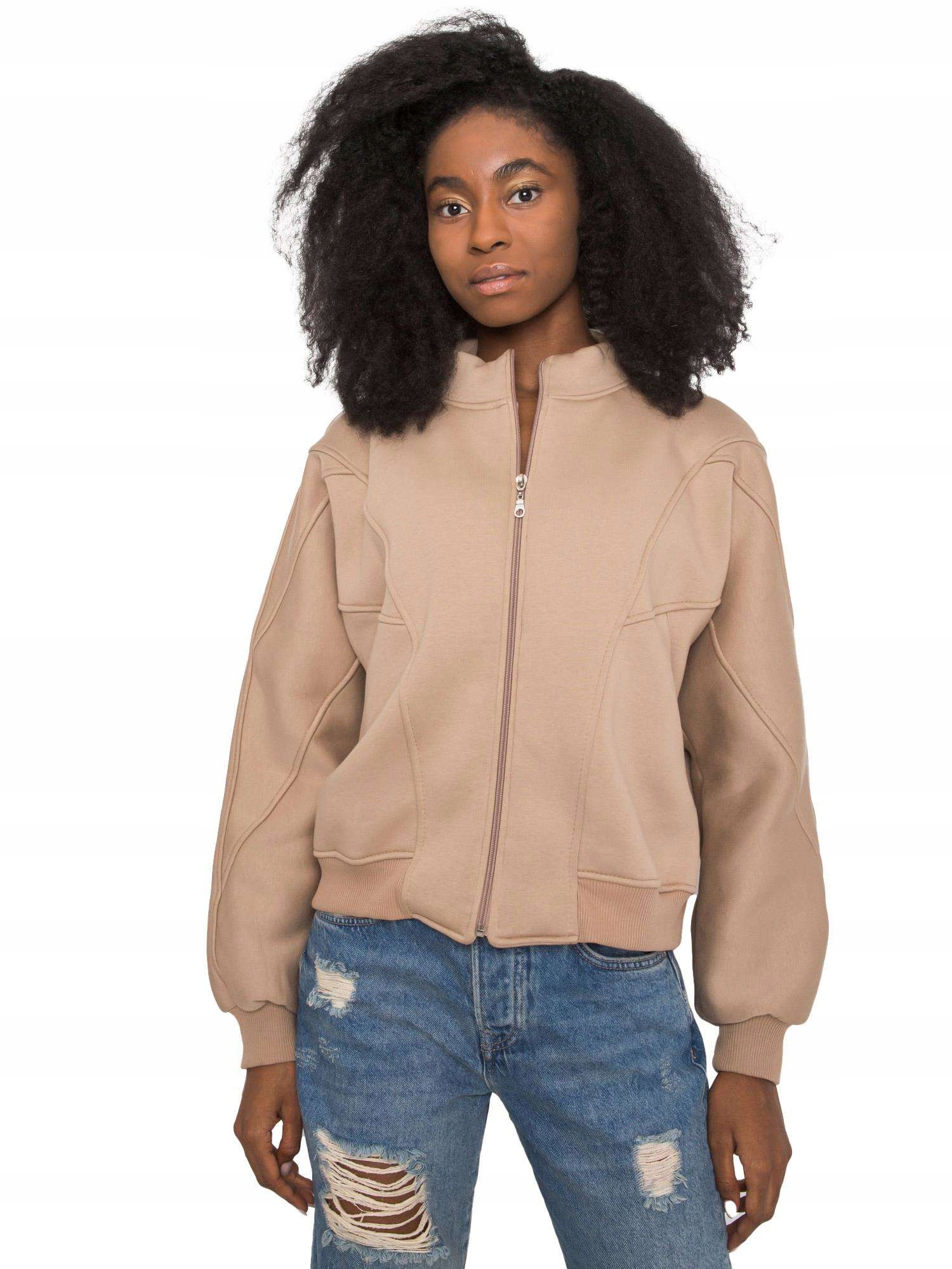 

Bluza Damska bez kaptura rozpinana bawełna - S/m