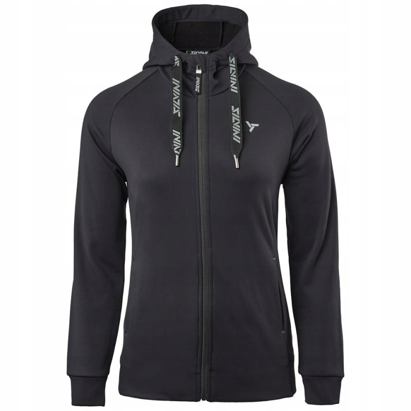 Silvini Mikina Solero WJ1923 dámské s kapucí černá-šedá Xs