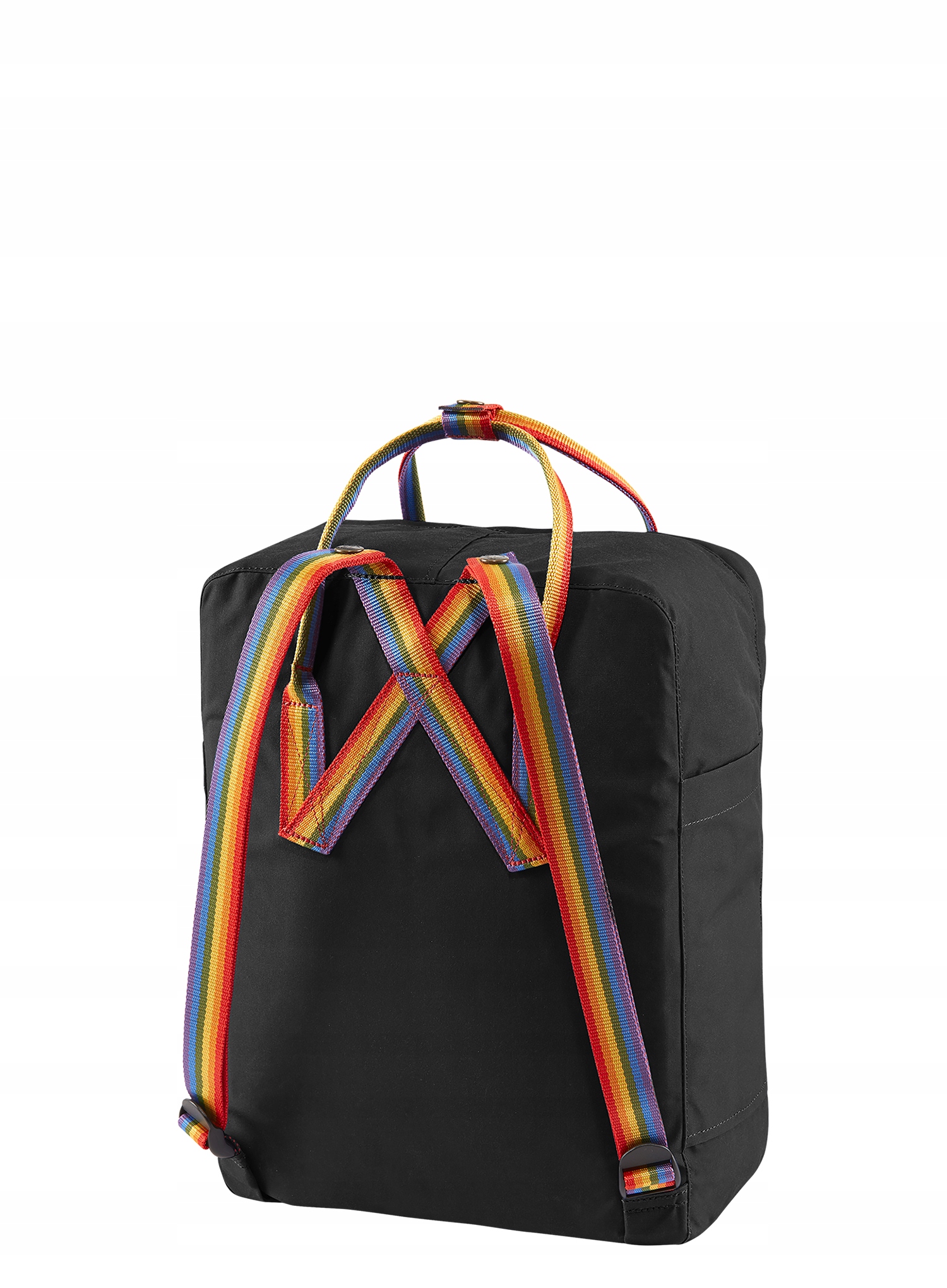 Batoh Kanken Rainbow černý/duhový vzor