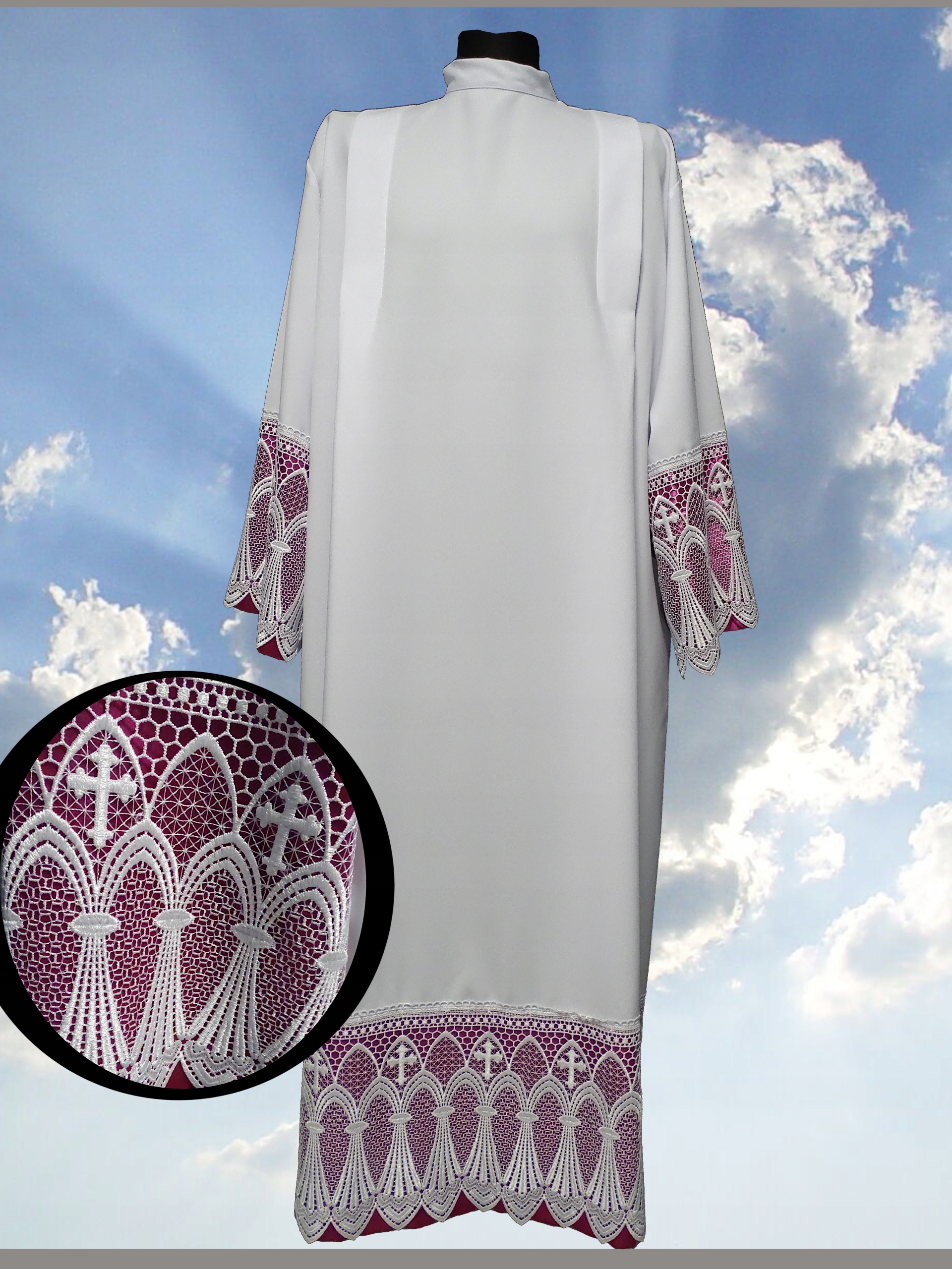 Alba s gipiurou, kněžská Podbitka 164-199 Cm ABG28